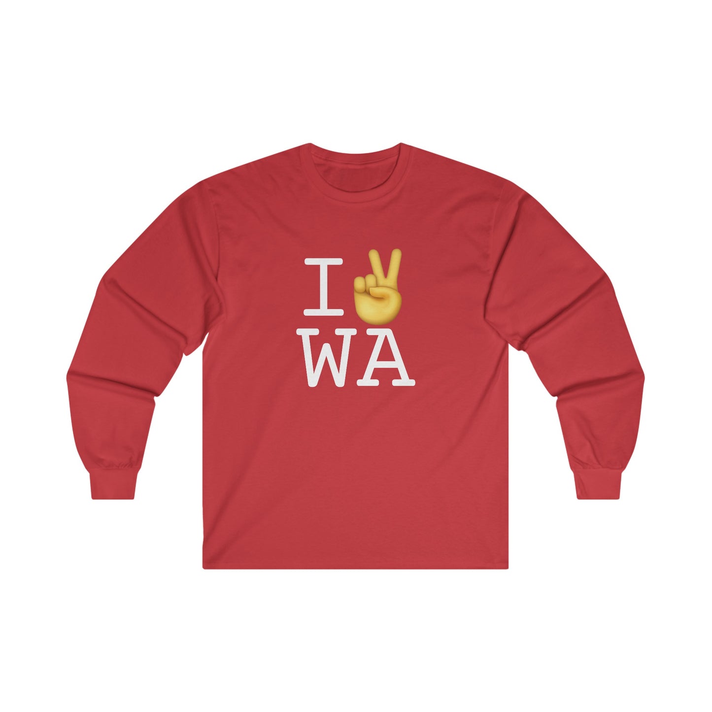 "I Show Peace to Washington" Long Sleeve Shirt