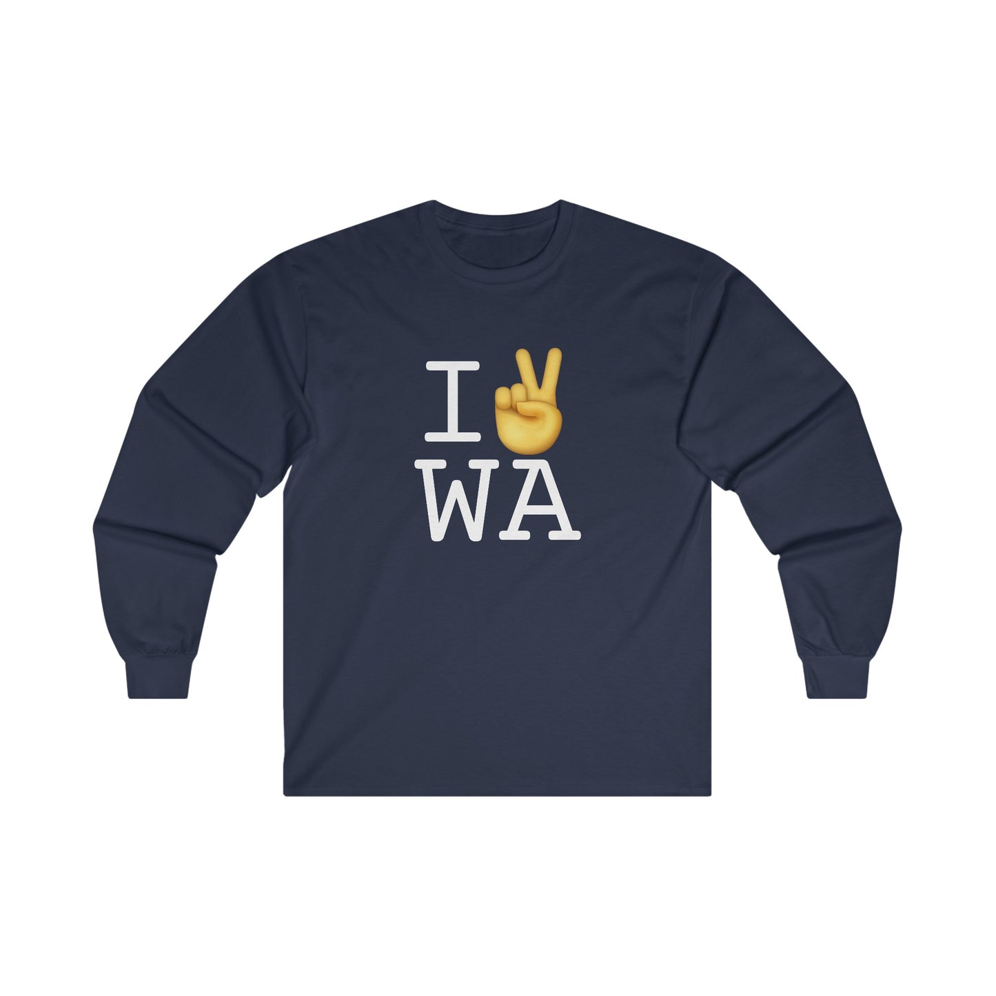 "I Show Peace to Washington" Long Sleeve Shirt