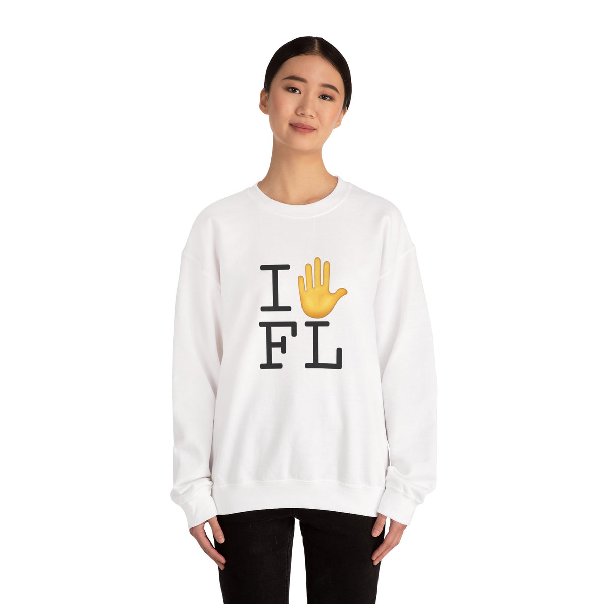 "I Stop (Raised Hand) Florida" Sweatshirt