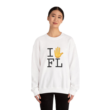 "I Stop (Raised Hand) Florida" Sweatshirt