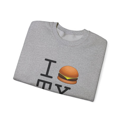"I Cheeseburger Texas" Sweatshirt