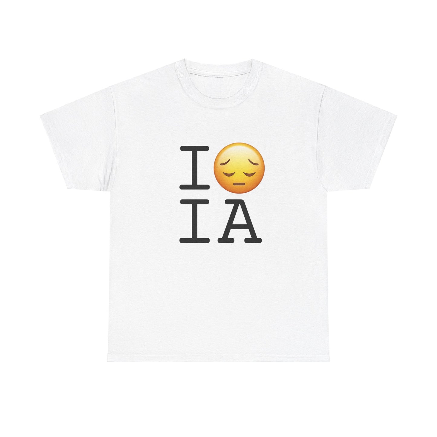 "I'm Depressed about Iowa" Tee