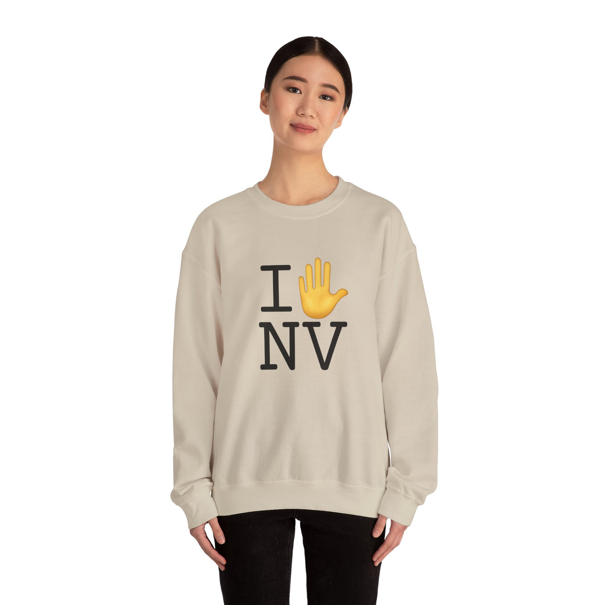 "I Stop (Raised Hand) Nevada" Sweatshirt