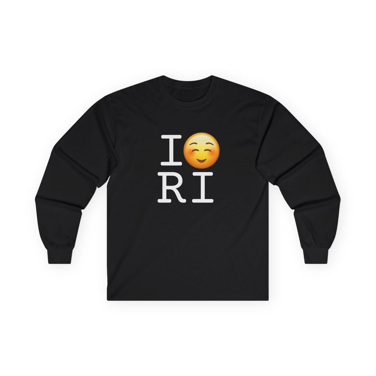 "I Blush at Rhode Island" Long Sleeve Shirt