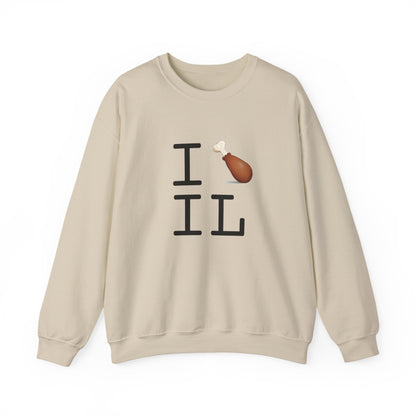 "I Chicken Drumstick Illinois" Sweatshirt