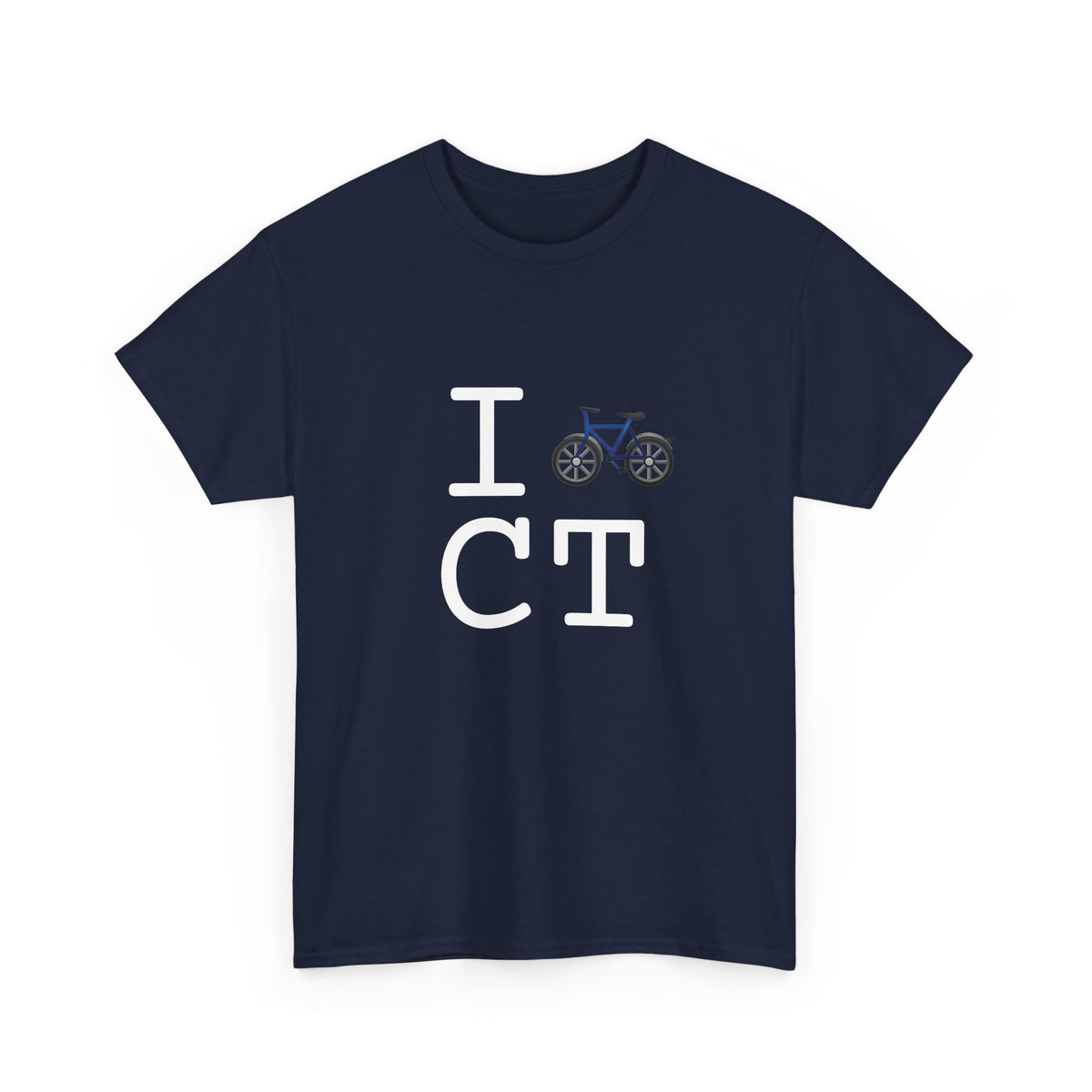 "I Bicycle Connecticut" Tee