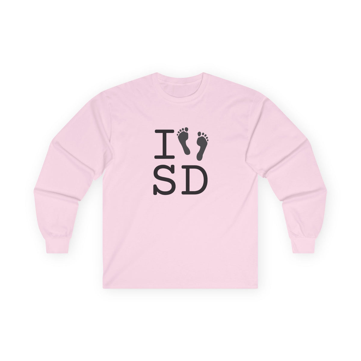 "I leave Footsteps in South Dakota" Long Sleeve Shirt