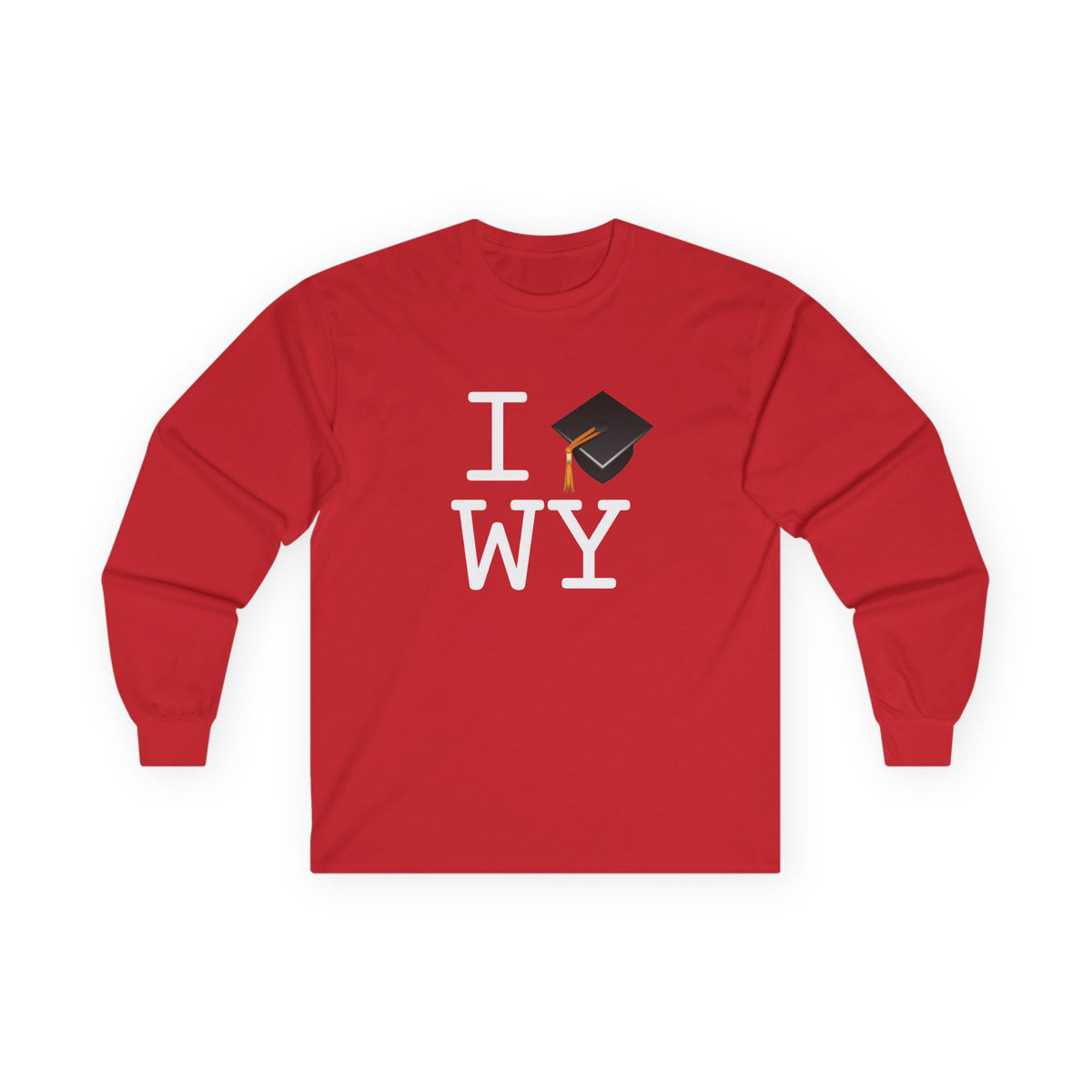 "I Graduate Wyoming" Long Sleeve Shirt