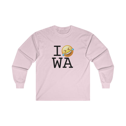 "I Laugh Hard (LMFAO) at Washington" Long Sleeve Shirt