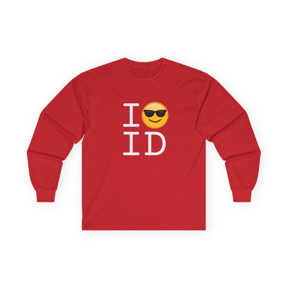 "I'm Cool with Idaho" Long Sleeve Shirt