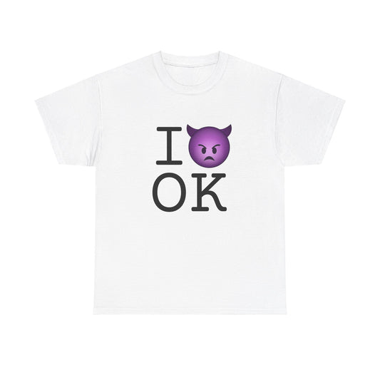 "I'm an Angry Devil about Oklahoma" Tee