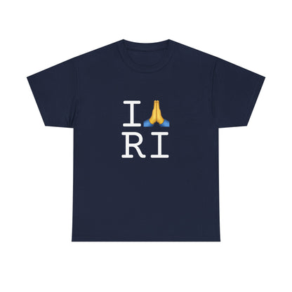 "I Pray for Rhode Island" Tee