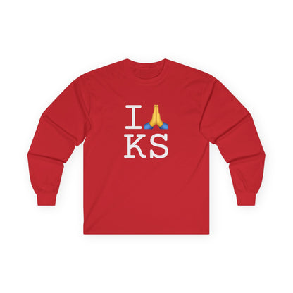 "I Pray for Kansas" Long Sleeve Shirt