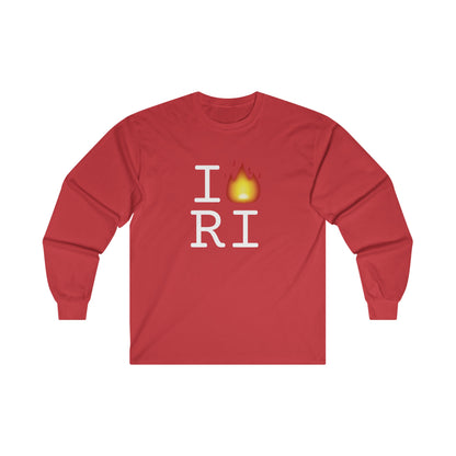 "I've got Fire for Rhode Island" Long Sleeve Shirt