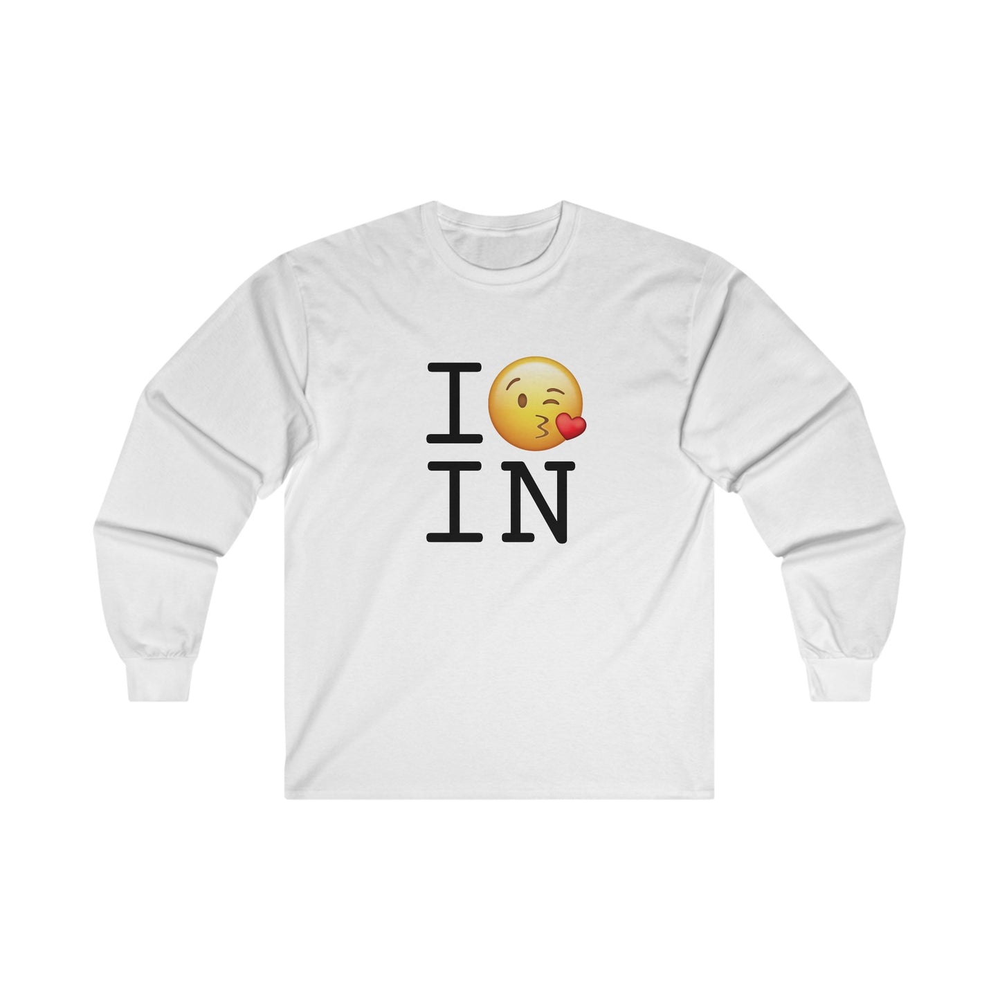 "I Blow a Kiss at Indiana" Long Sleeve Shirt