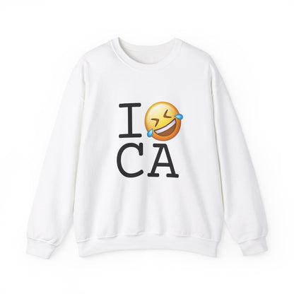 "I Laugh Hard (LMFAO) at California" Sweatshirt
