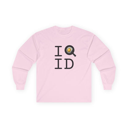 "I Cook in Idaho" Long Sleeve Shirt