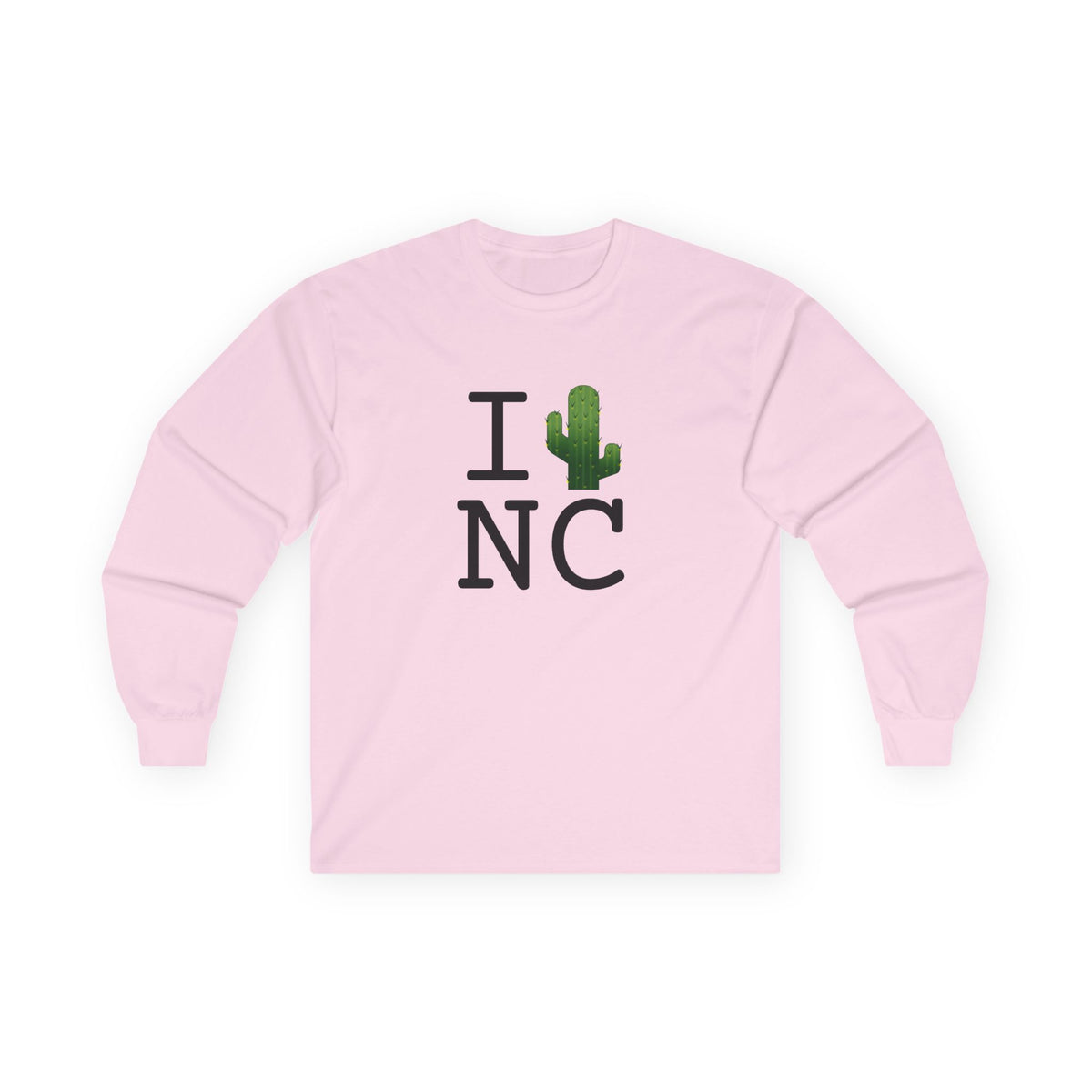 "I Cactus North Carolina" Long Sleeve Shirt