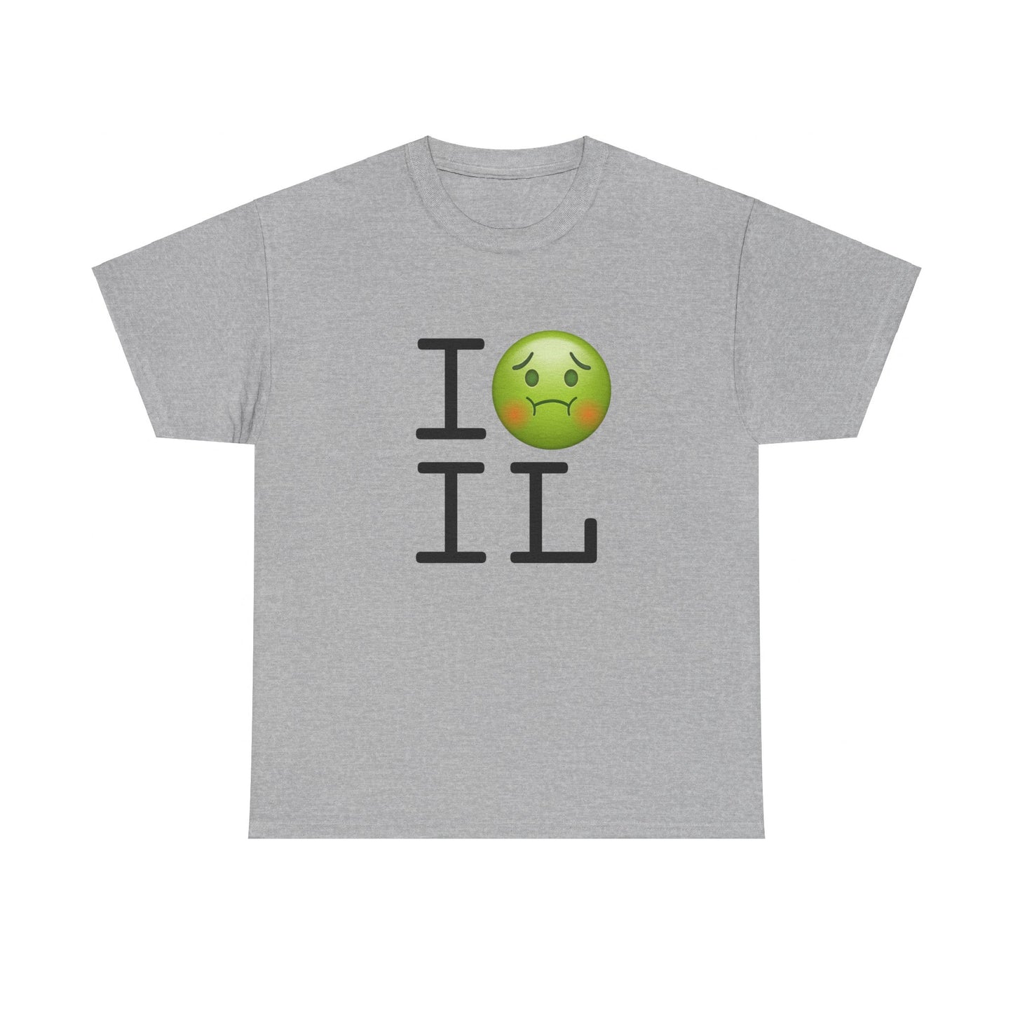 "I'm Nauseous about Illinois" Tee