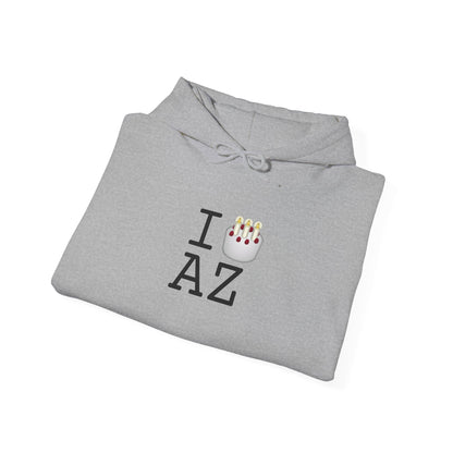 "I Birthday Cake Arizona" Hoodie
