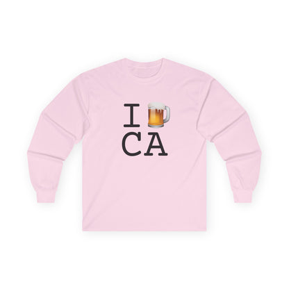 "I Beer California" Long Sleeve Shirt