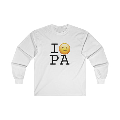 "I'm Confused by Pennsylvania" Long Sleeve Shirt