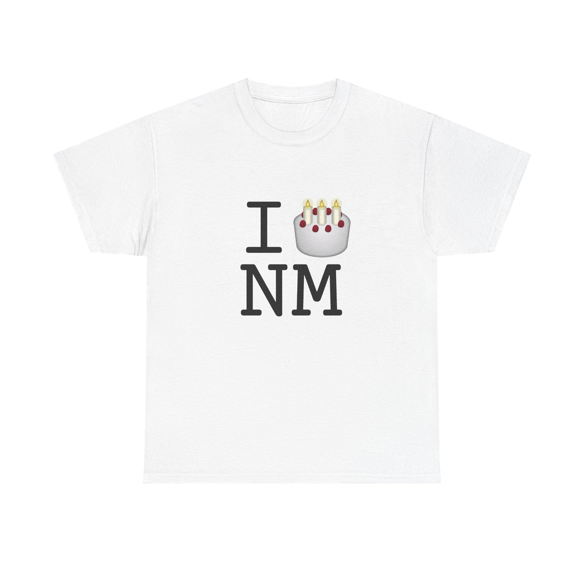 "I Birthday Cake New Mexico" Tee