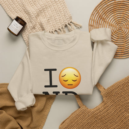 "I'm Depressed about North Dakota" Sweatshirt