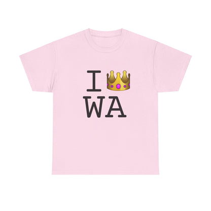 "I'm Royalty (Wear a Crown) in Washington" Tee