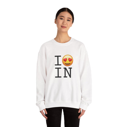 "I have Heart Eyes for Indiana" Sweatshirt