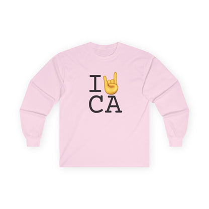 "I Rock On with California" Long Sleeve Shirt