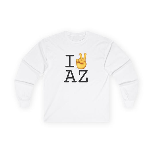 "I Show Peace to Arizona" Long Sleeve Shirt