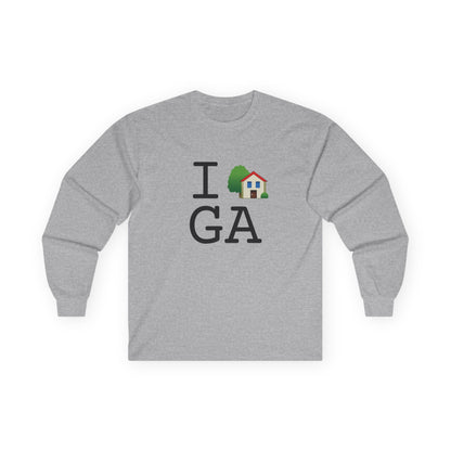"I'm Home in Georgia" Long Sleeve Shirt