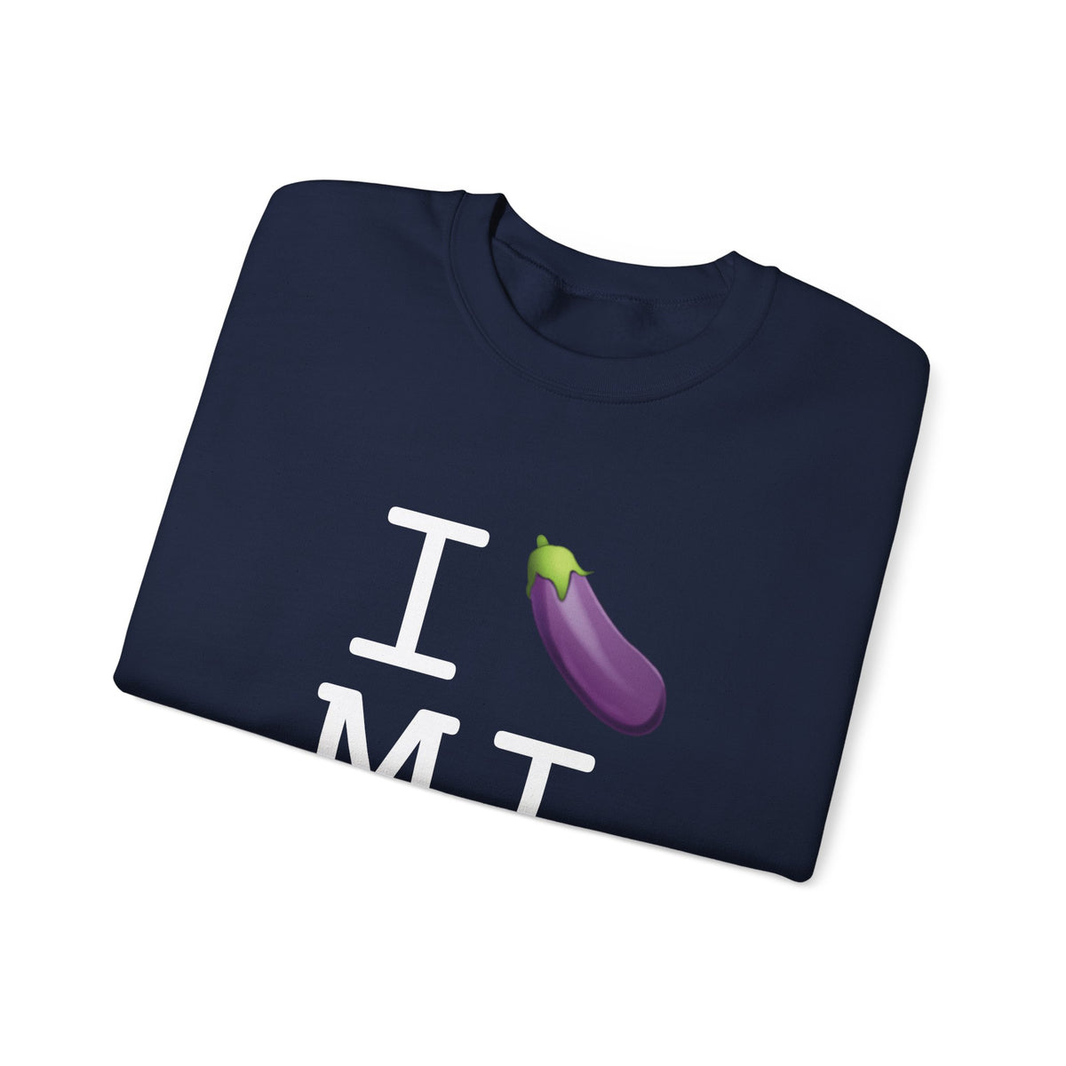 "I Eggplant Michigan" Sweatshirt