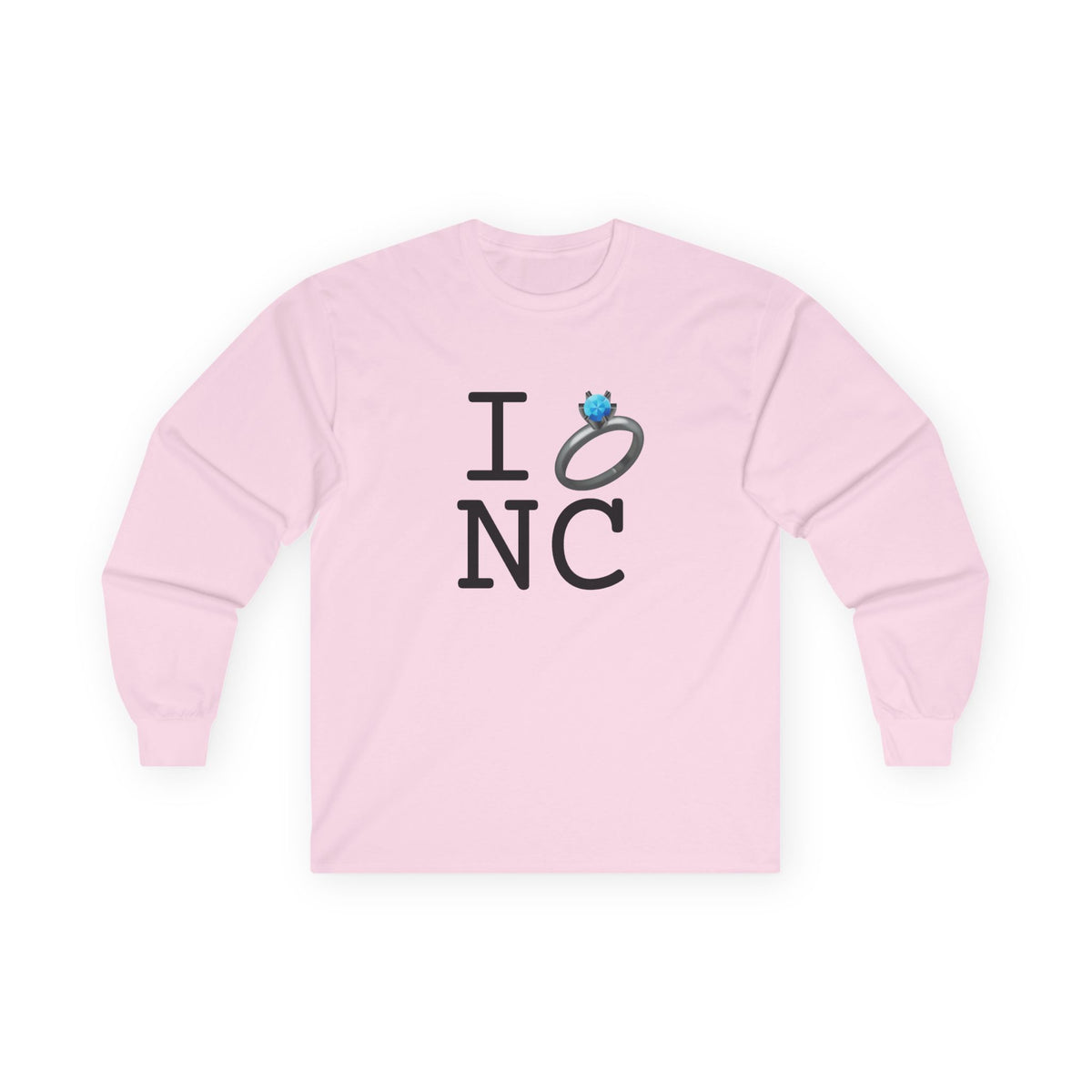 "I'm Married to (Diamond Ring) North Carolina" Long Sleeve Shirt