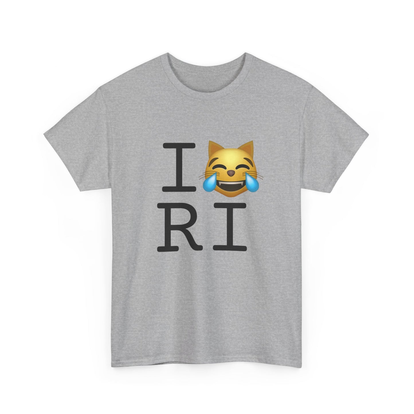 "I'm Laughing like a Cat at Rhode Island" Tee