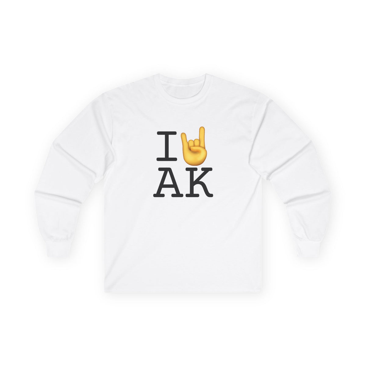 "I Rock On with Alaska" Long Sleeve Shirt