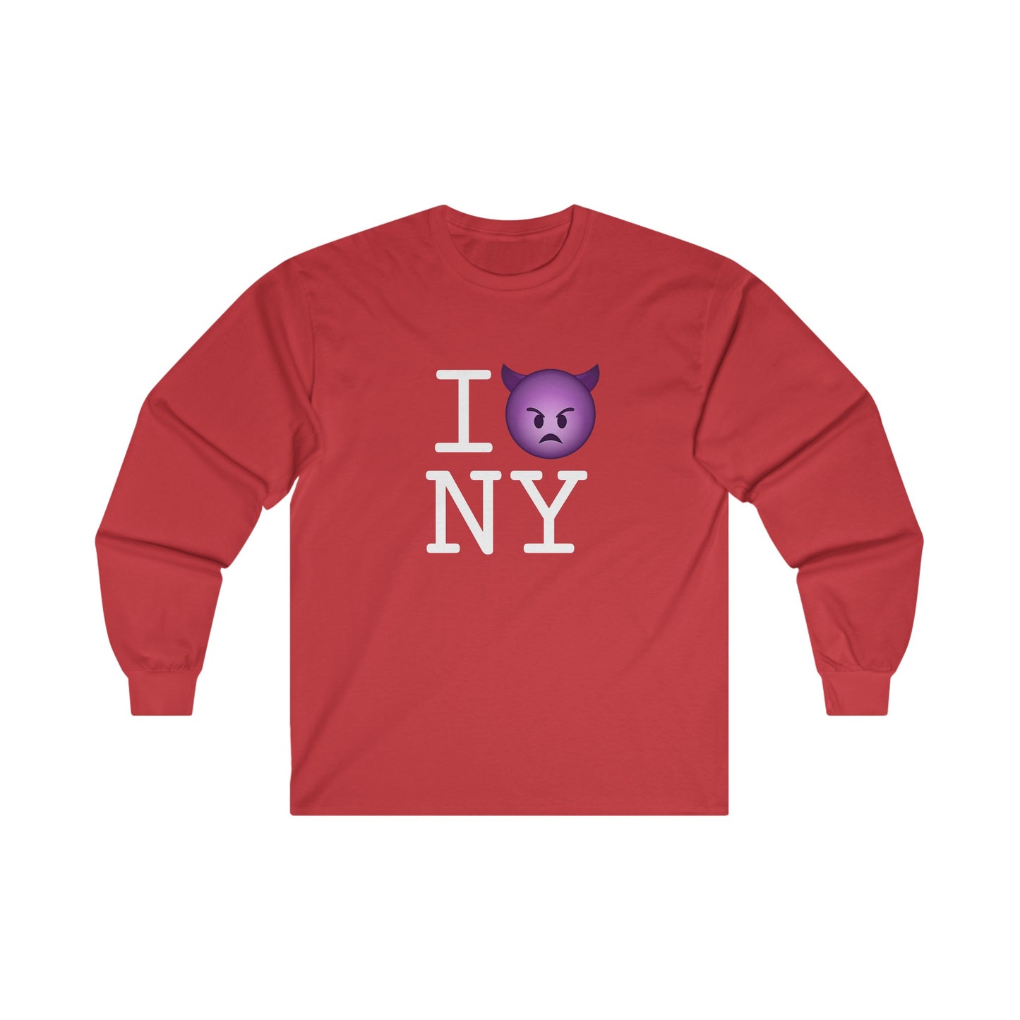 "I'm an Angry Devil about New York" Long Sleeve Shirt