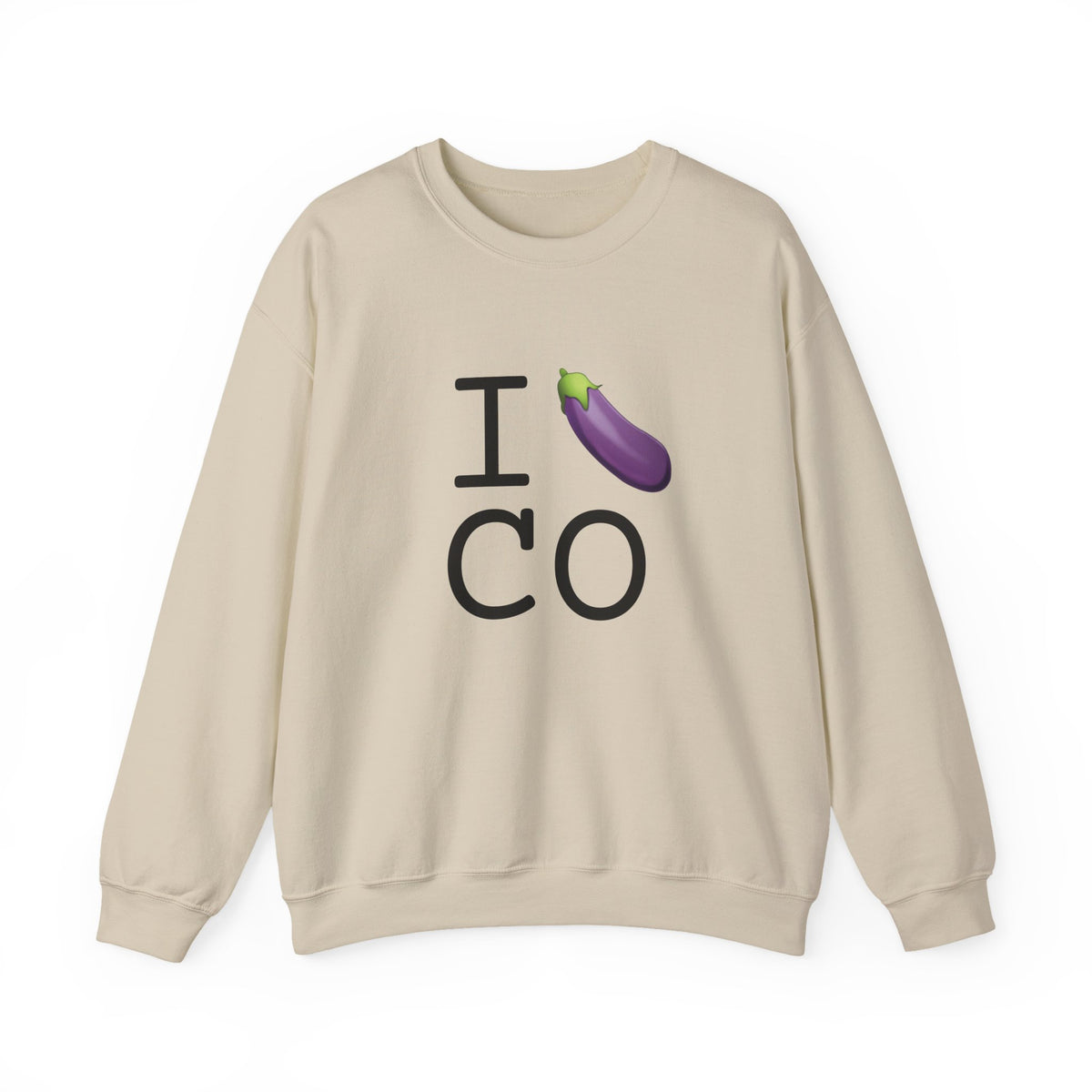 "I Eggplant Colorado" Sweatshirt