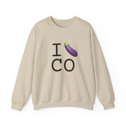 "I Eggplant Colorado" Sweatshirt