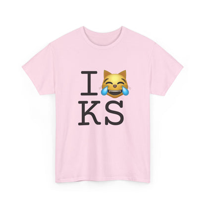 "I'm Laughing like a Cat at Kansas" Tee