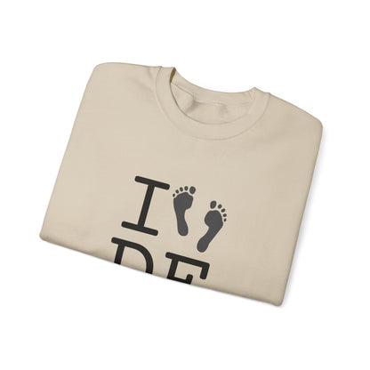 "I leave Footsteps in Delaware" Sweatshirt