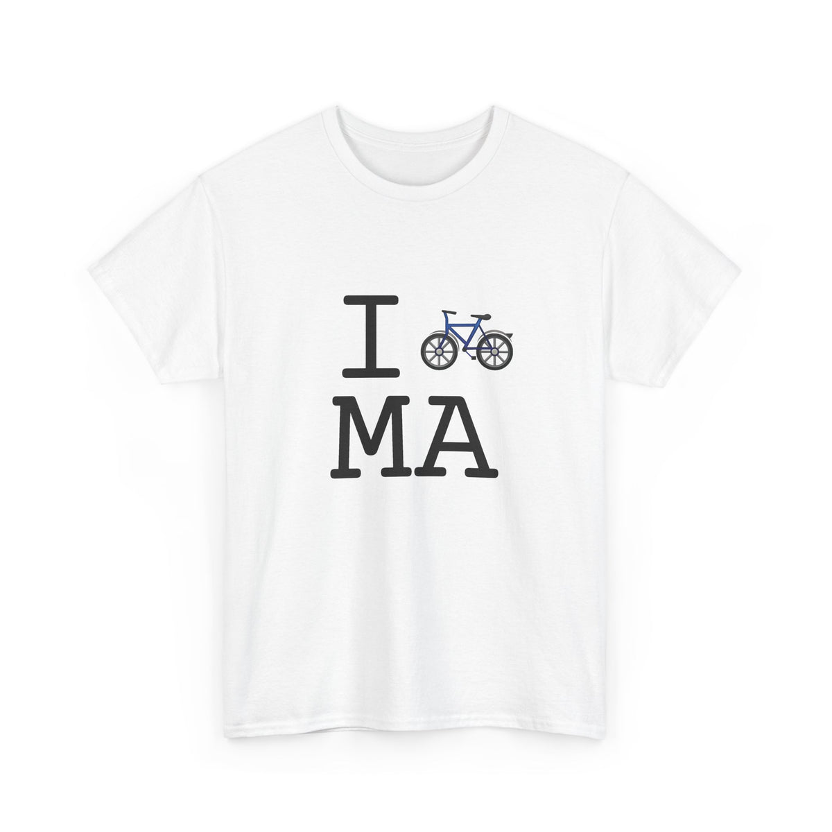 "I Bicycle Massachusetts" Tee