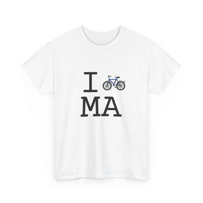 "I Bicycle Massachusetts" Tee