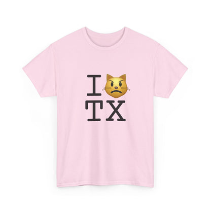 "I'm a Pouting Cat about Texas" Tee