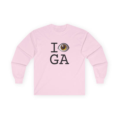 "I See (Eye) Georgia" Long Sleeve Shirt