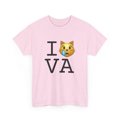 "I'm a Crying Cat about Virginia" Tee