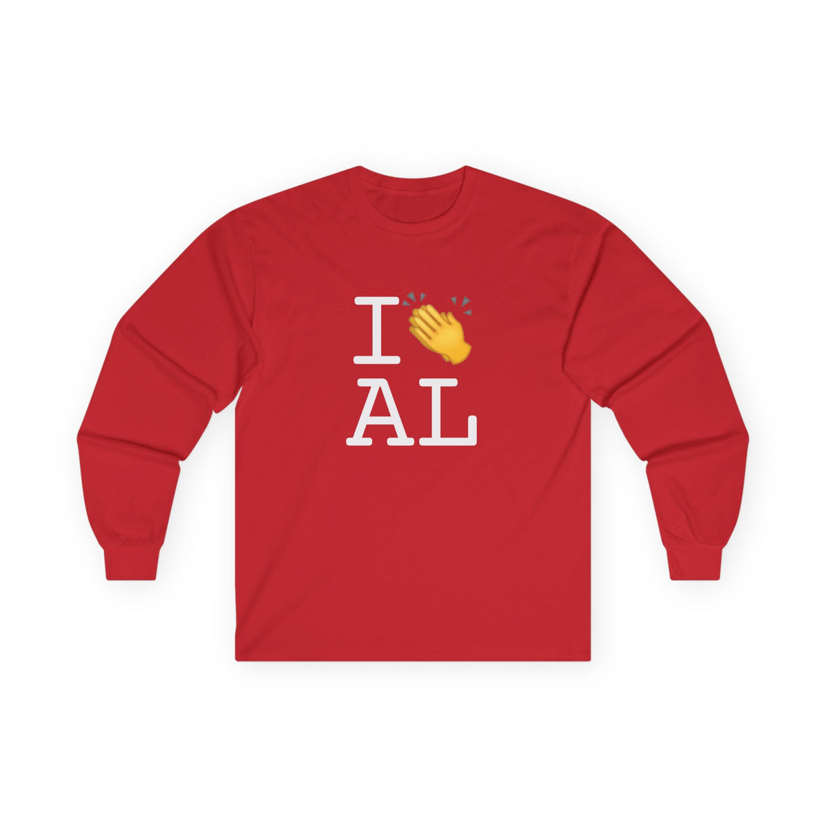 "I Applaud Alabama" Long Sleeve Shirt