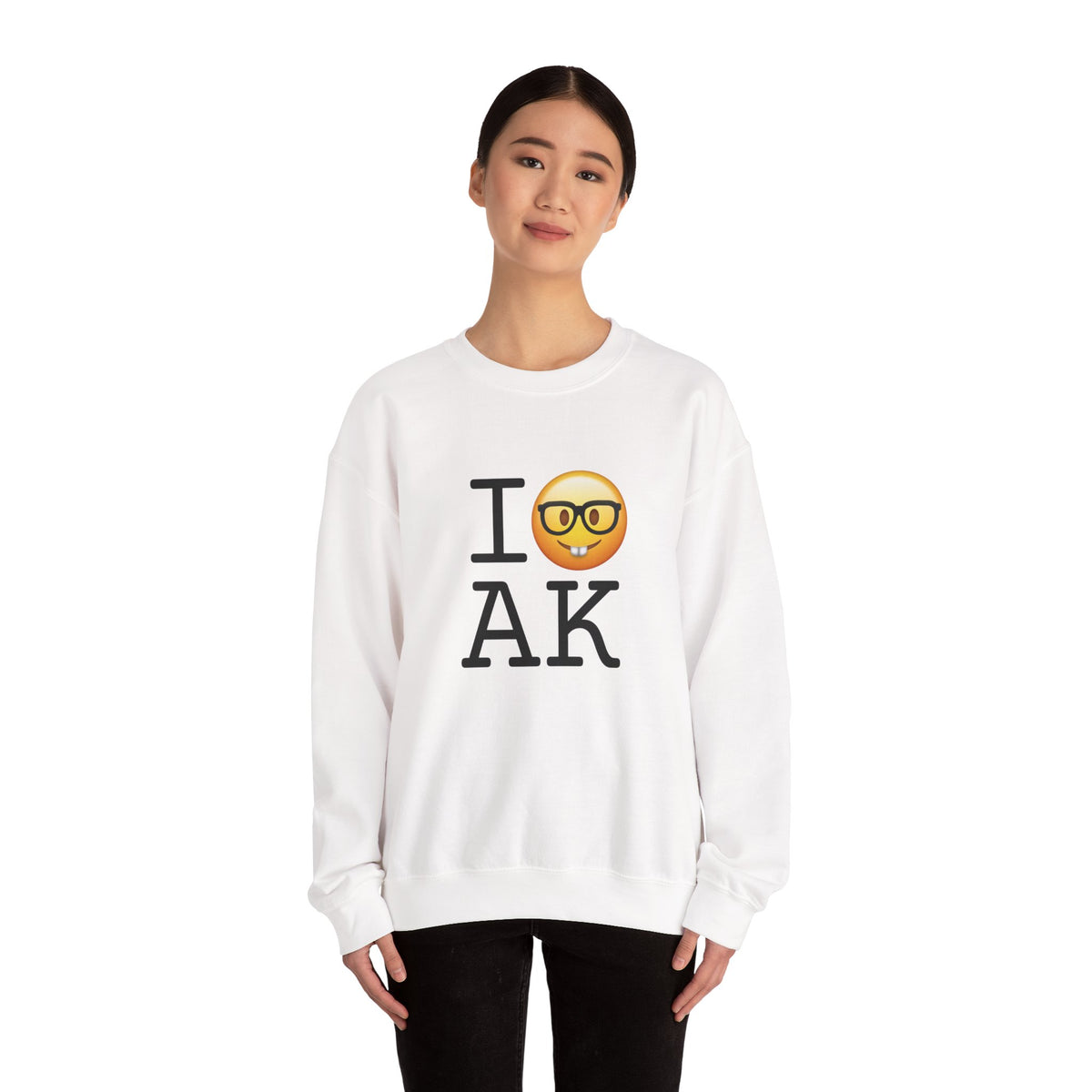 "I'm a Nerd about Alaska" Sweatshirt