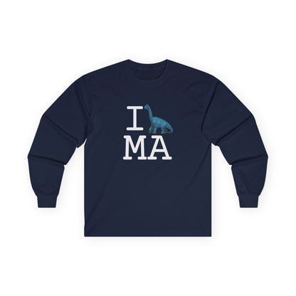"I'm a Dinosaur in Massachusetts" Long Sleeve Shirt